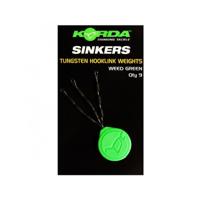Korda Sinker Tungsten Hooklink Weight Green Medium - thumbnail