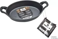 Dr. Grill Ovenschaal ovaal 21,5x15x4cm gietijzer - thumbnail