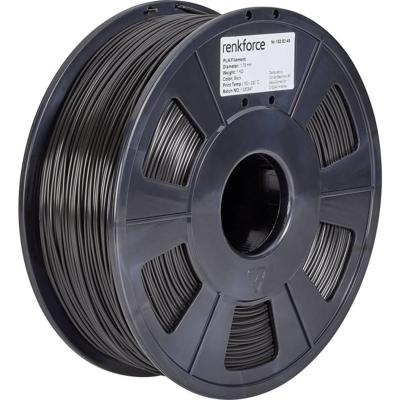 Renkforce RF-4511188 Filament PLA Pro 1.75 mm 1000 g Zwart 1 stuk(s)