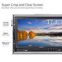SEETEC P173-9HSD-CO 17.3 Inch Carry on Broadcast Production Director Monitor met 3G-SDI HDMI YPbPr Input en Output Aluminium Ontwerp Full HD 1920×1080 - thumbnail