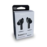 Boompods Bassline GO In Ear oordopjes Bluetooth Zwart Headset, Volumeregeling, Bestand tegen zweet, Touchbesturing - thumbnail