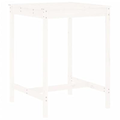 5-delige Barset massief grenenhout wit