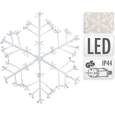 Sneeuwvlok Led 80cm warm wit Sneeuwvlok Led 80cm warm wit