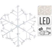 Sneeuwvlok Led 80cm warm wit - thumbnail