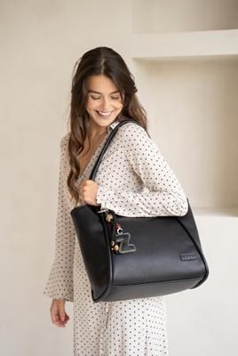 Zebra trends sofie laptoptas 15,6 inch-Crème