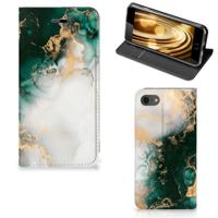 Standcase voor iPhone 7 | 8 | SE (2020) | SE (2022) Marmer Groen - thumbnail