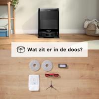 Bosch BCRDW3BX Robot stofzuiger Zwart - thumbnail