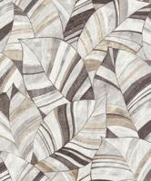 Decoprint Serenity - Native Leaves Greige - SY27560 - thumbnail
