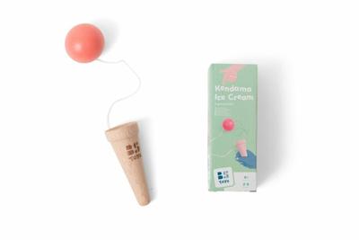 BS Toys houten kendama ijsje vangspel