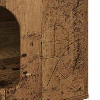 Kattenhuis Oudhout 51 x 30 x 52 cm Bewerkt hout - thumbnail