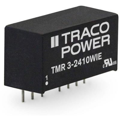 TracoPower TMR 3-1211WIE DC/DC-converter, print 12 V/DC 5 V/DC 600 mA 3 W Aantal uitgangen: 1 x Inhoud 1 stuk(s)