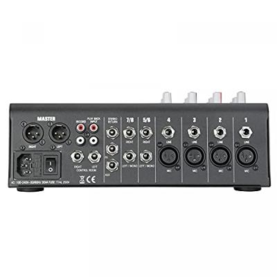 Audiophony MPX8 8-kanaals PA mixer en mediaspeler