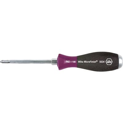 Wiha KreuzSchlitzschraubendreher Gr.3x150mm PH Micro-Finish 29151 Werkplaats Kruiskop schroevendraaier PH 3 Koplengte: 150 mm DIN ISO 8764