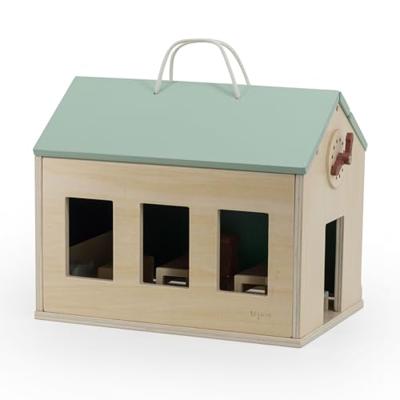 Trixie houten school met accessoires