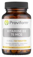 Proviform Vitamine D3 75mcg Tabletten - thumbnail