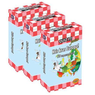 QUIZ IT junior - Kris kras Europa, 3ex. - QT813 - Paperback (9789086643851) QUIZ IT junior - Kris kras Europa, 3ex. - QT813 - Paperback (9789086643851)