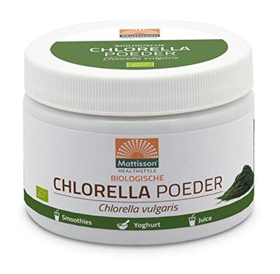 Mattisson Chlorella poeder bio 125 Gram
