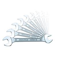 Stahlwille 96400314 10/9N Dubbele steeksleutelset Sleutelbreedte (metrisch) 6 - 24 mm - thumbnail