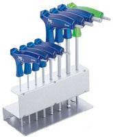 IceToolz inbussleutelset Twin Head 8 delig in standaard - thumbnail