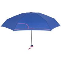 Perletti paraplu dames 90 cm microvezel donkerblauw - thumbnail