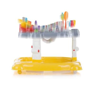 Chipolino Joya Lux 4-in-1 Loopstoel 360° Draaibaar Opvouwbaar Geel