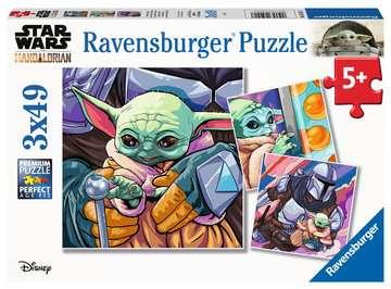 Ravensburger puzzel Grogu moments 3x49 stukjes