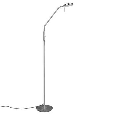 Trio VloerlampMonza 145cm RVS - 423310107