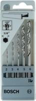 Bosch Accessories 2608595517 HSS Metaal-spiraalboorset 5-delig 2 mm, 3 mm, 4 mm, 5 mm, 6 mm Geslepen DIN 338 1/4 (6.3 mm) 1 set(s) - thumbnail