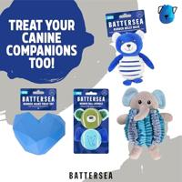 Battersea vlinder en libelle duo blauw - thumbnail