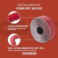 CONTEC stuurlint "comfort.micro" ct bar tape comfort.micro 200mm red - thumbnail