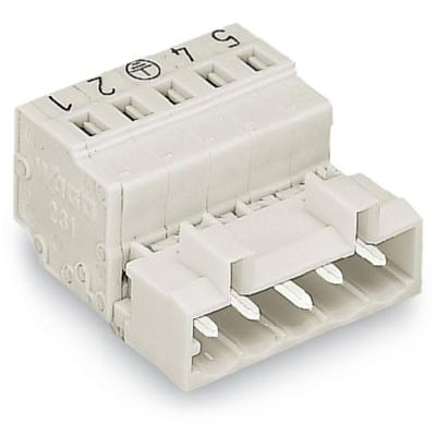 WAGO 721-602/018-000 Male header (standaard) 2060 Totaal aantal polen: 2 Rastermaat: 5 mm Inhoud: 100 stuk(s)