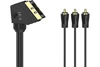 Hama Videokabel Scart-stekker - 3 Cinch-stekkers (video/stereo) 1,5 M - thumbnail