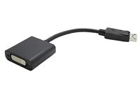 VALUE DisplayPort - DVI Adapter, DP Male - DVI Female, 0,15 m - thumbnail