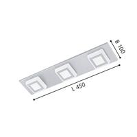 Eglo Design plafondlampMasiano 3-lichts metaalgrijs - 94507 - thumbnail