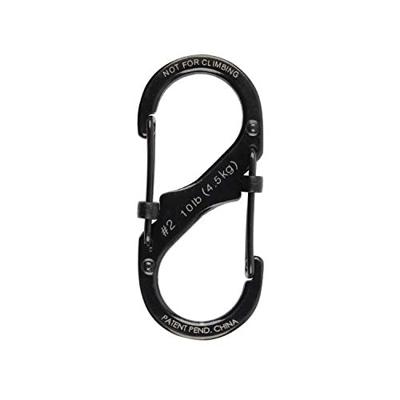 Nite ize Carabiner #2 S-Biner Slidelock Carabine Black - thumbnail