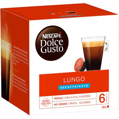Dolce Gusto - Lungo Decaffeinato - 3x 16 Capsules