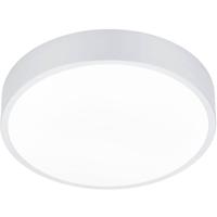 LED Plafondlamp - Plafondverlichting - Trion Wilson - 28W - Aanpasbare Kleur - Dimbaar - Rond - Mat Wit - Aluminium - thumbnail