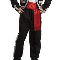 Kostuums voor Kinderen 203714 Mariachi 3-4 Jaar Zwart (4 Onderdelen) - thumbnail