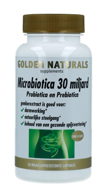 Golden Naturals Probiotica Strong 30 Miljard 30Capsules