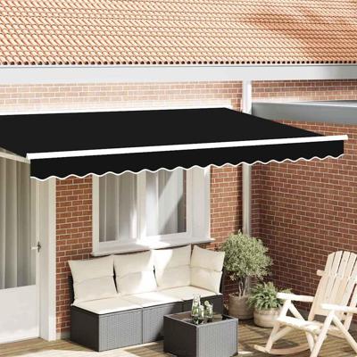 Markies Valance Zwart 3.8 x 0.2 m Canvas Markies Valance Zwart 3.8 x 0.2 m Canvas