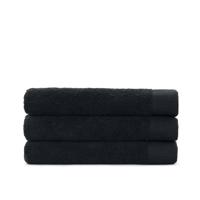 Cinderella Handdoek Weekend 60x110 cm 550 gr Zwart - 3 Stuks - thumbnail