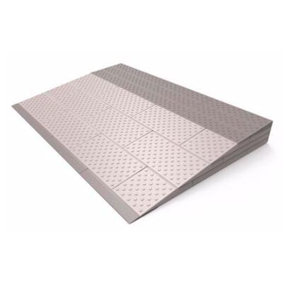 Drempelhulp modulair systeem | 4 Laags - 84 x 57 x 8 cm | Voor rollator en rolstoel | Drempelhulpen | Oprijplaten | SecuCare | PR30333