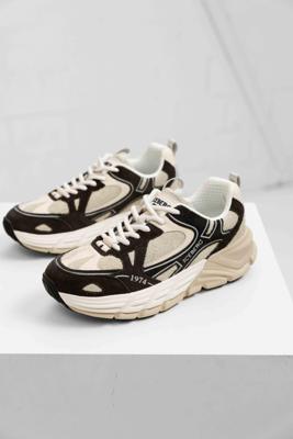 Iceberg Basalt Sneakers Heren Beige - Maat 40 - Kleur: BeigeBruin | Soccerfanshop