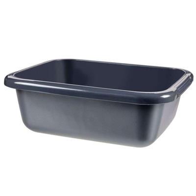 Curver afwasbak rechthoek 9ltr antraciet