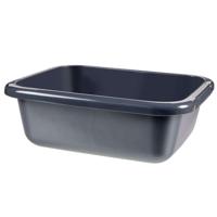 Curver afwasbak rechthoek 9ltr antraciet - thumbnail