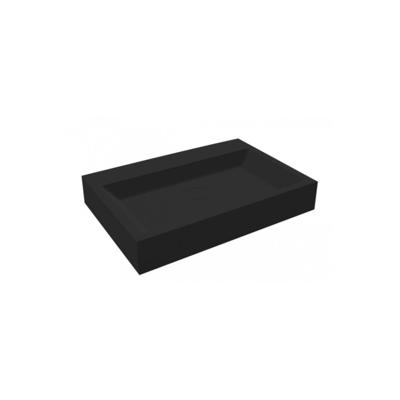 Best Design Wastafel Opera-60 Just-Solid 60x42x10 cm Mat Zwart Best Design Wastafel Opera-60 Just-Solid 60x42x10 cm Mat Zwart