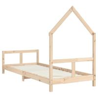 Kinderbedframe 80x200 cm massief grenenhout - thumbnail
