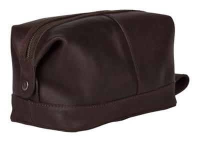 Burkely Vintage Toiletry Bag-Dark Brown