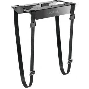 LogiLink PC-houder Onder tafel EO0009 Zwart Belastbaar tot=10 kg LogiLink PC-houder Onder tafel EO0009 Zwart Belastbaar tot=10 kg