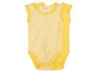 lupilu 2 baby rompers (Geel, 86/92) - thumbnail
